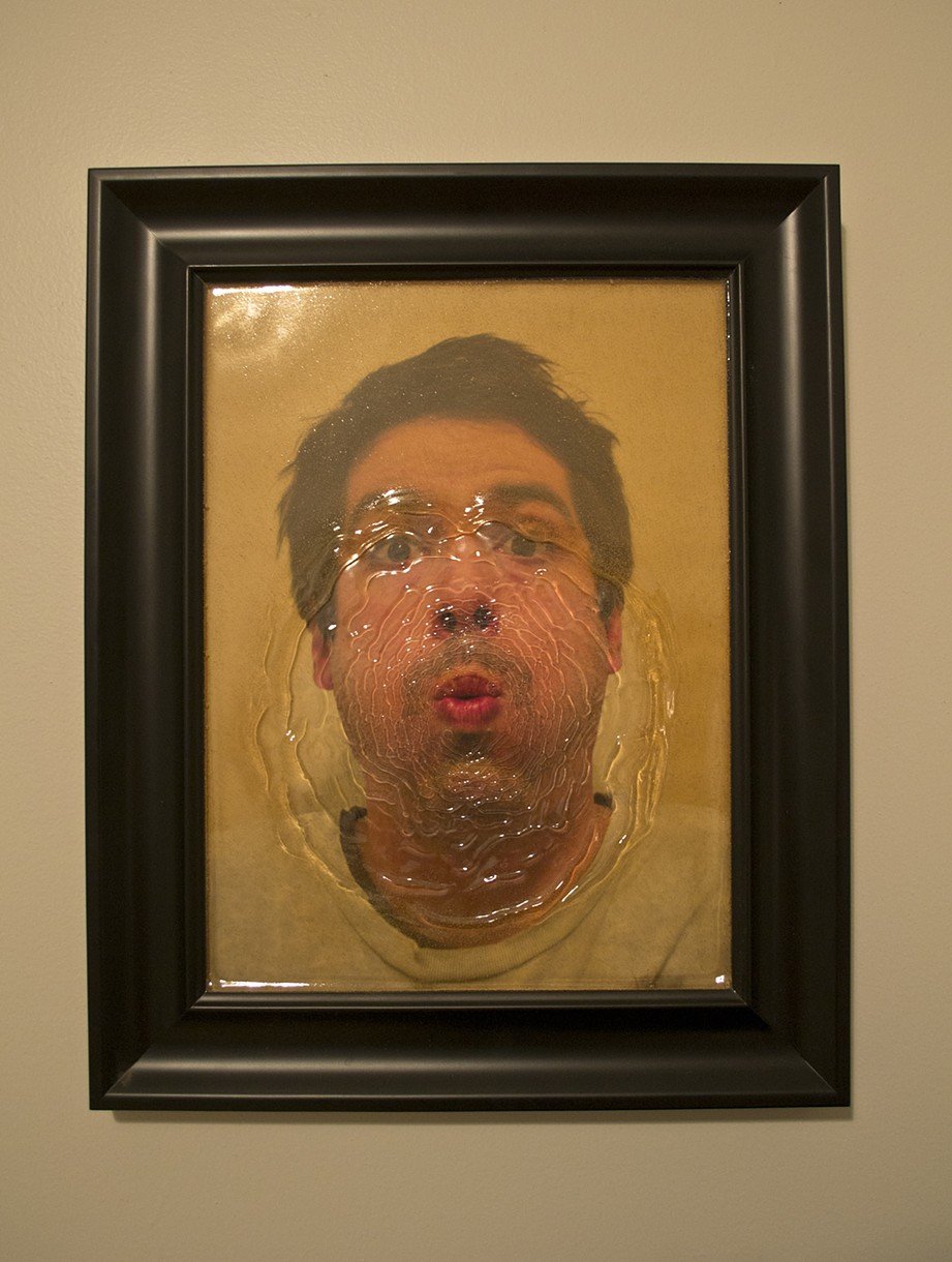 "Blow Me" | photo &amp; urethane resin | 28" x 22" | 2012