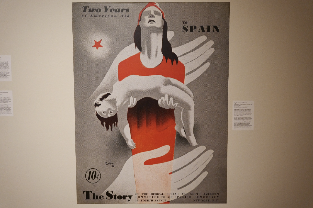  This piece of anti-fascist propaganda uses dead children and blood-colored red to make it impossible for dance artists to claim ignorance of the Spanish Civil War. Legendary Roma Flamenco artist Carmen Amaya, actor Paul Robeson, Spanish dancer La Ar