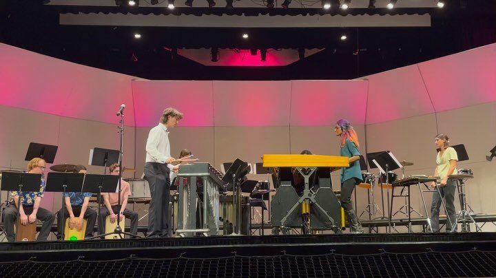 UCSB&rsquo;s Percussion Ensemble presented their concert, &lsquo;Maximums and Minimums,&rsquo; directed by @ucsbmusicdept continuing lecturer and director of the Jazz Ensemble, Jon Nathan. The concert featured performances ranging from solo marimba t