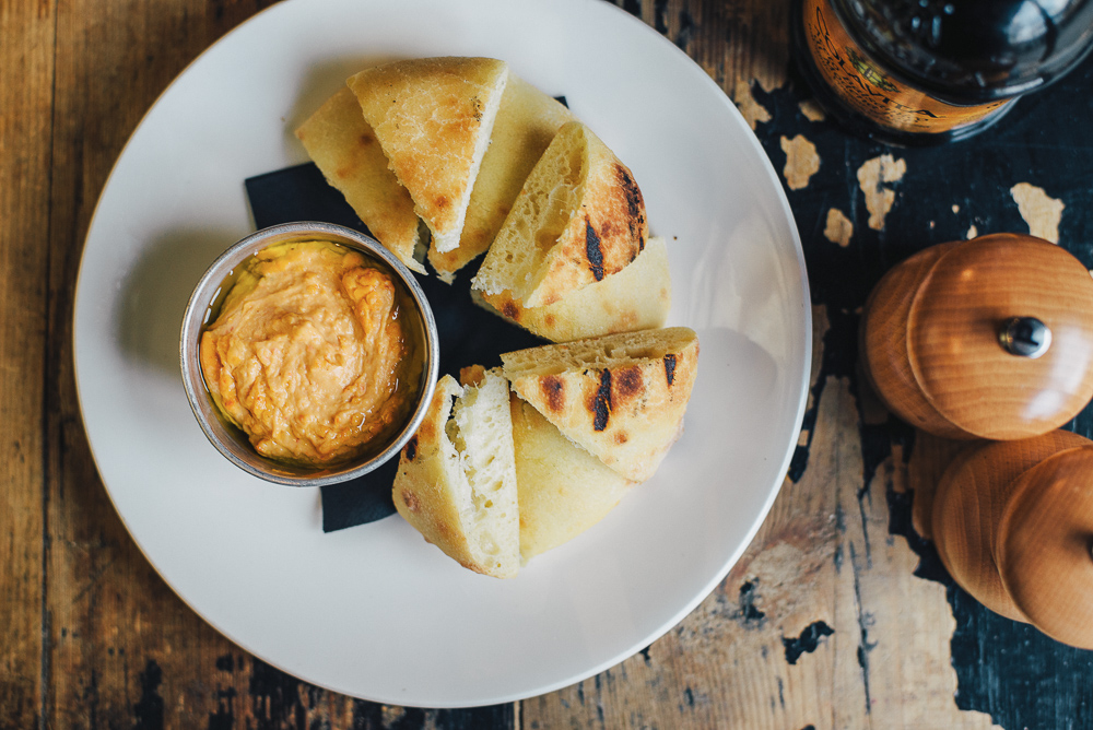 ARTISAN ITALIAN PUCCIA BREAD & RED PEPPER GARLIC HUMMUS &_.jpg