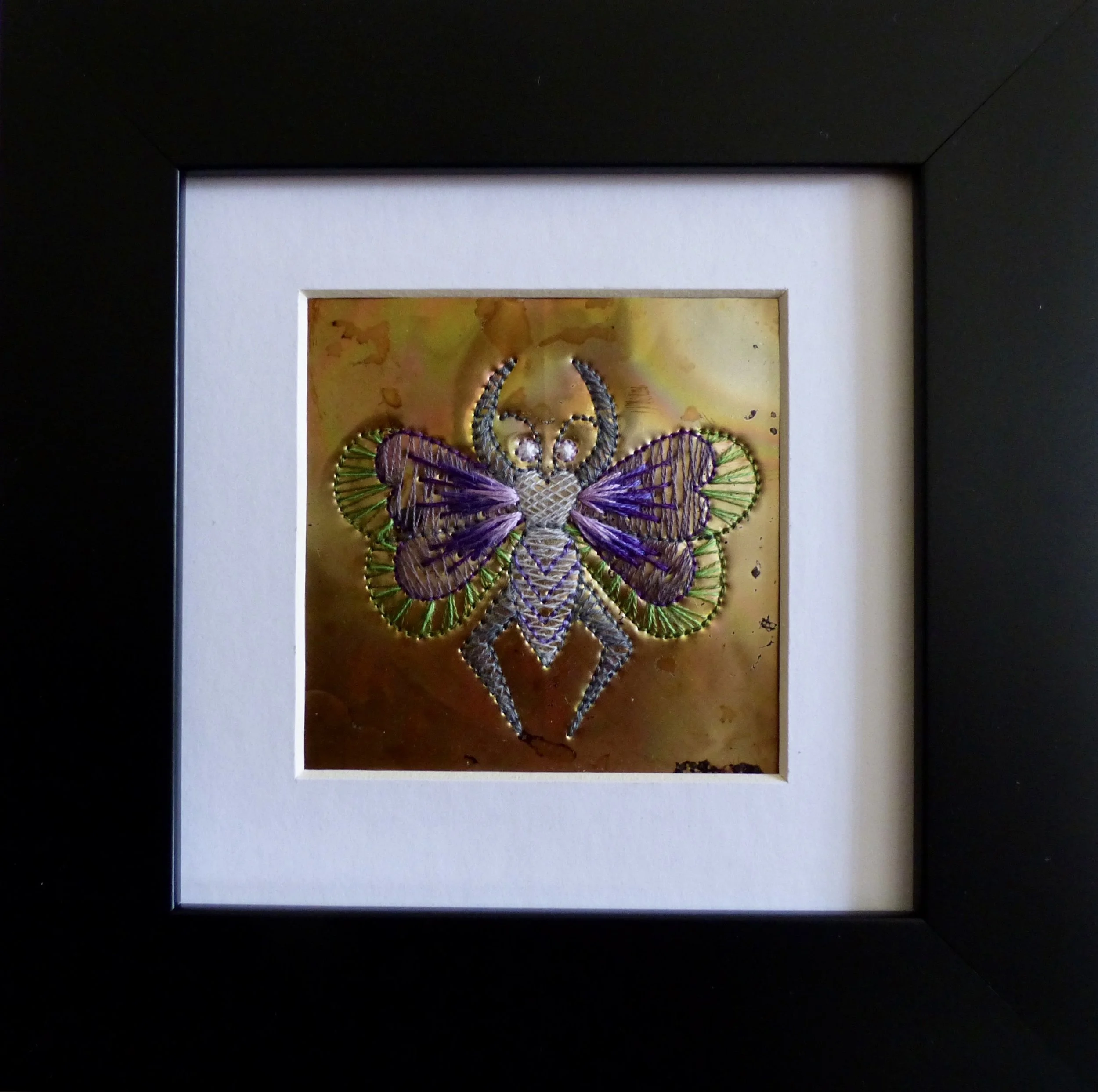 Metal Moth- Insect A Side