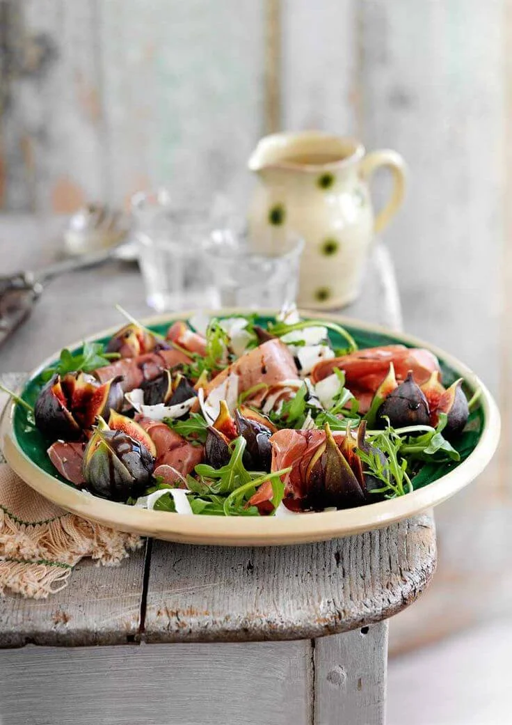 Fig, Parma Ham, Blue Cheese & Rocket Salad — Alva O'Sullivan