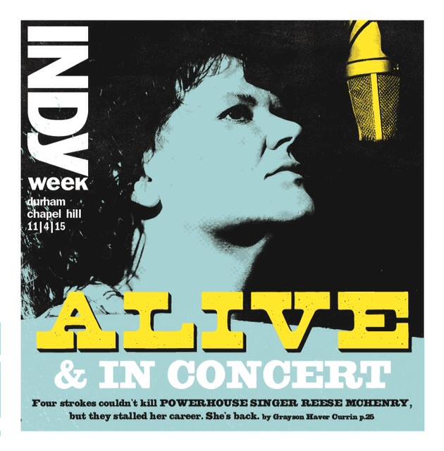 Indyweek Cover Nov. 2015. Photography: Jeremy Lange