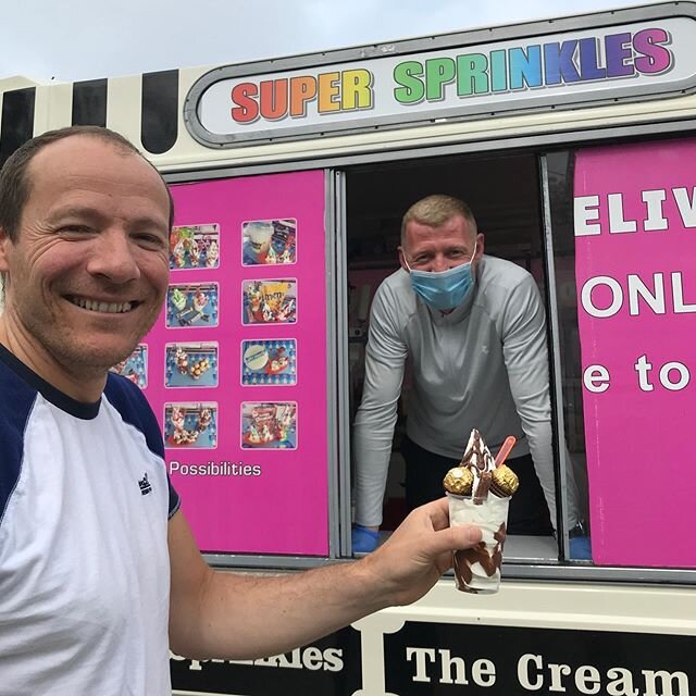 Grazie per il delizioso gelato @sprinklesireland 🍦 another birthday surprise for Piero this weekend - Ferrero Rocher ice cream delivered straight to the house 🥳🌈🍦🍦🍦🍦🍦🍦🍦🍦🍦🍦