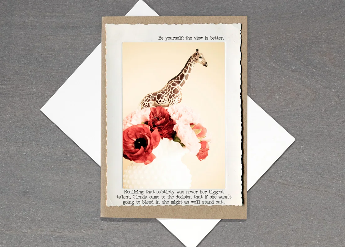 Giraffe Vase • TMI-15GV-C7