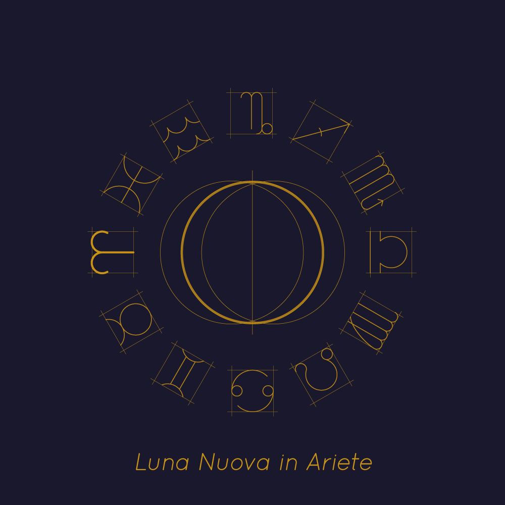 LUNA NUOVA IN ARIETE | 24 03 2020