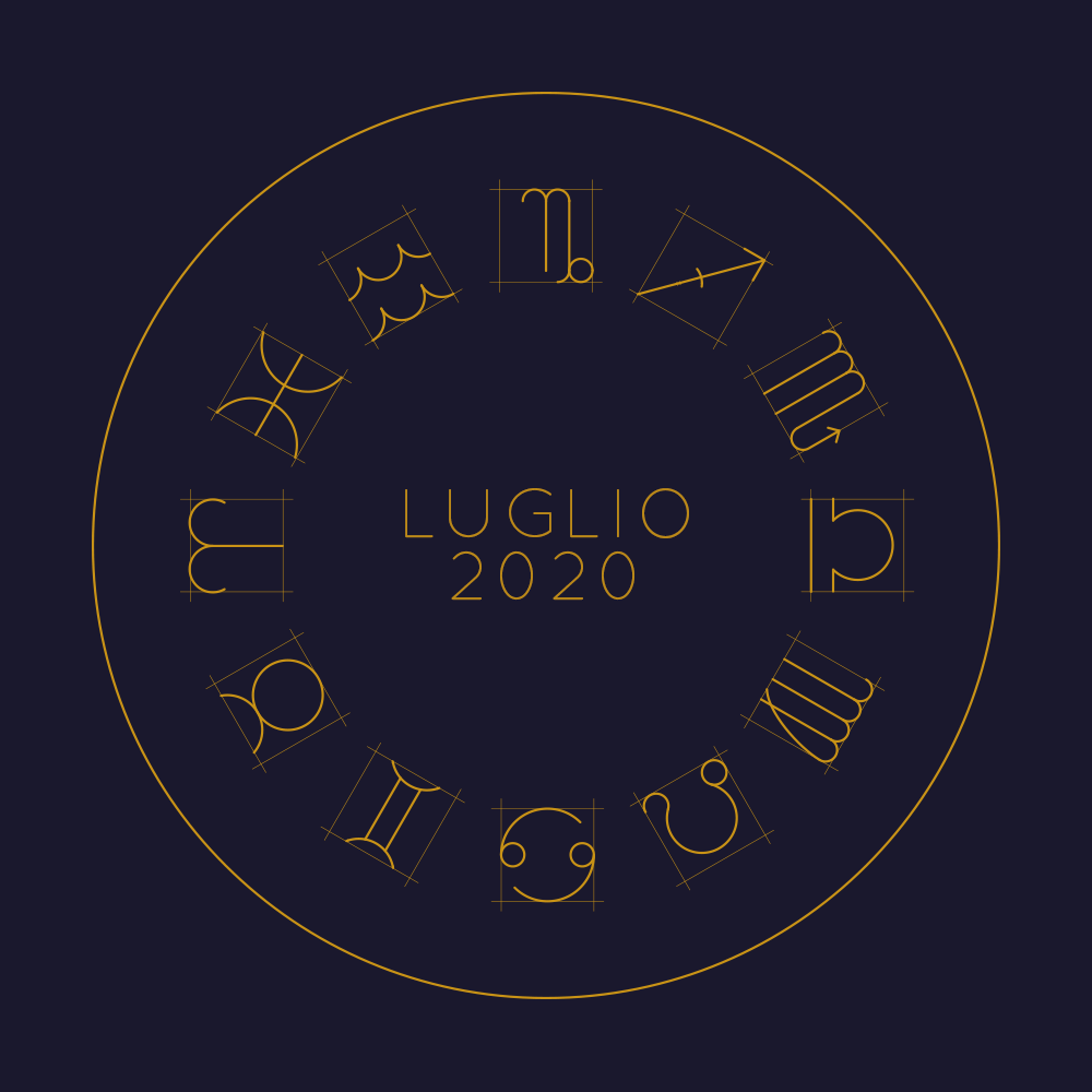 IL CIELO DI LUGLIO 2020