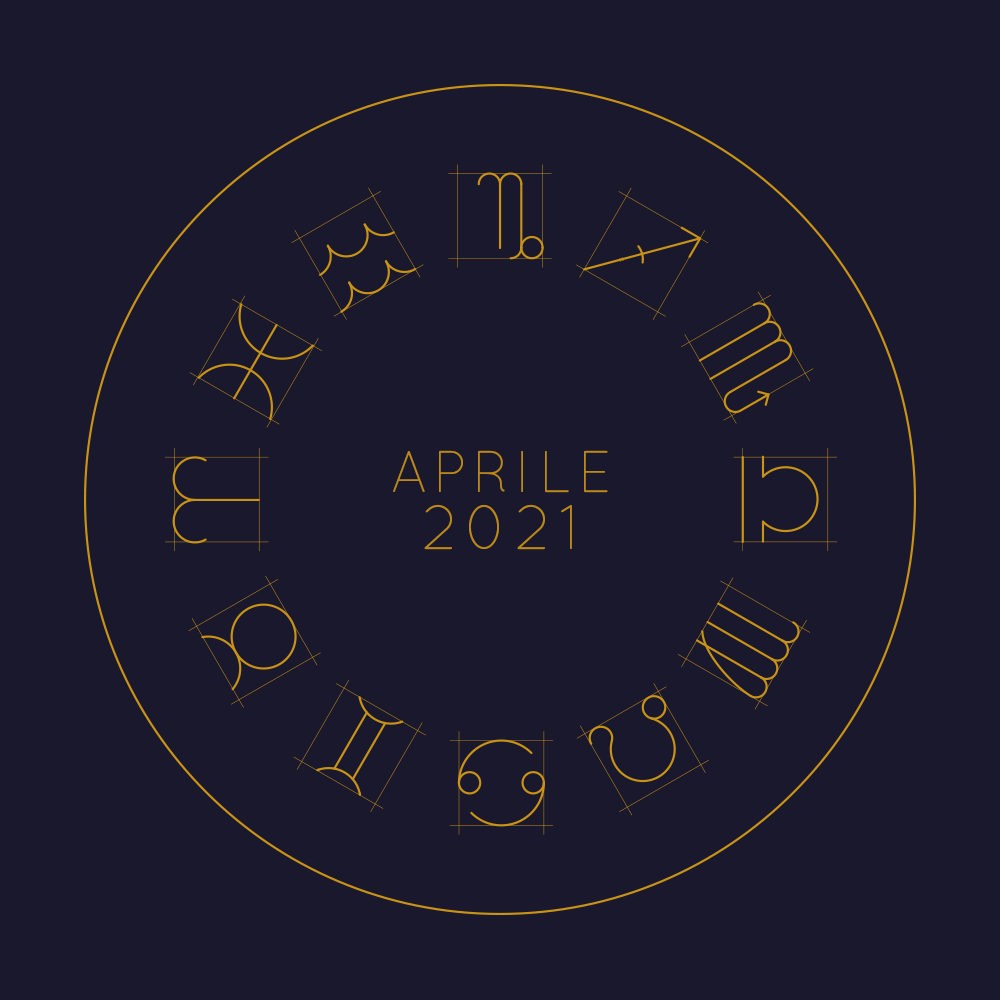 IL CIELO DI APRILE 2021