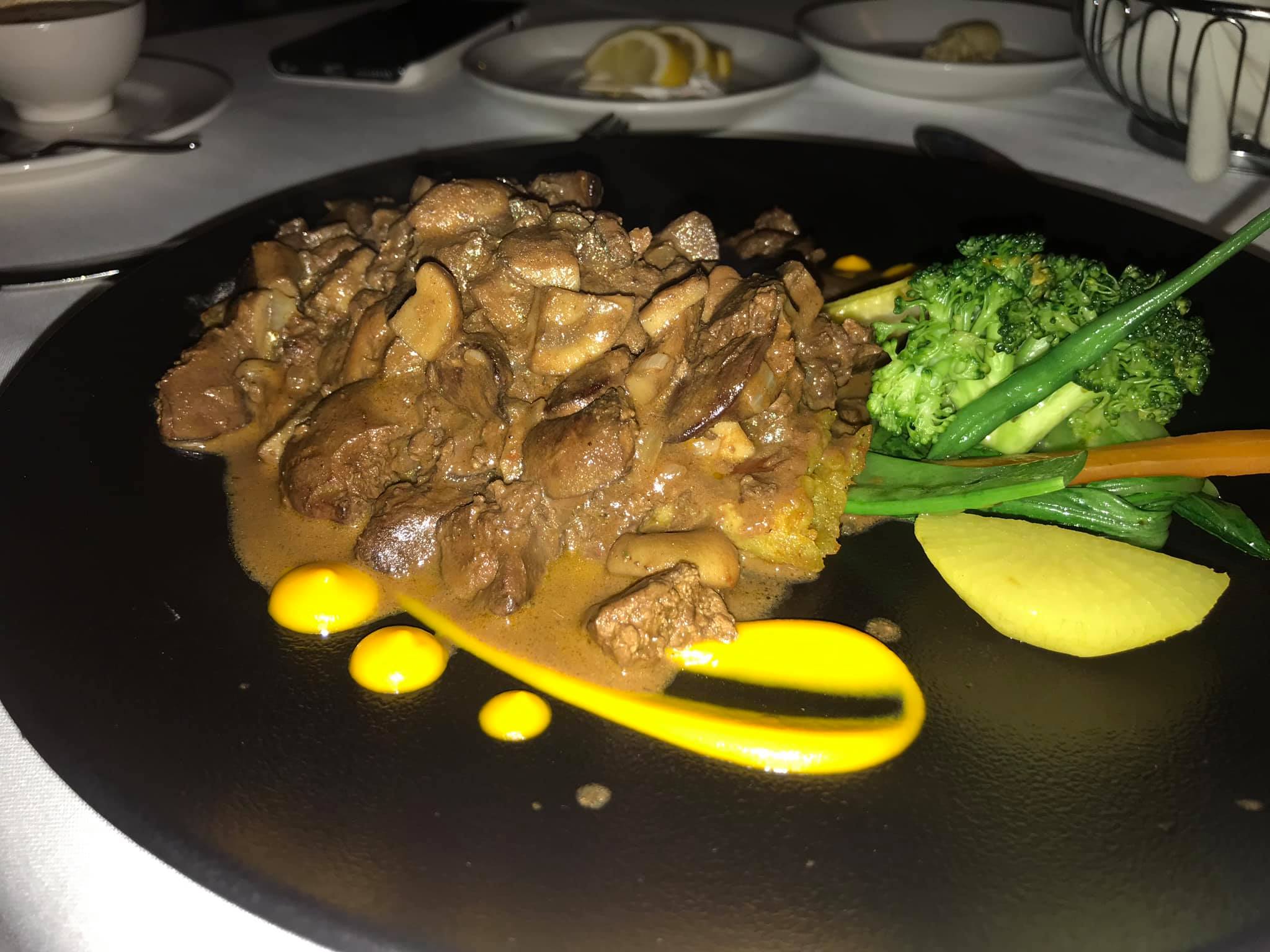  This is the chicken liver dinner at The Lord Erroll, I did not love it but I don’t love liver periods. I only ordered it because I hadn’t seen liver on a menu in a while so I was curious.  