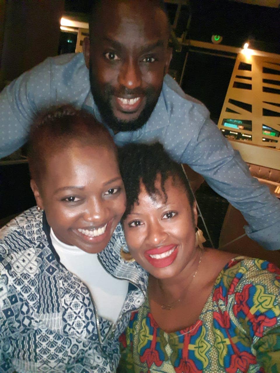  I have such good friends. Mercy is a Kenyan producer I met in Freetown last year while we were working on the Presidential debate.   Arnold is a Sierra Leonean film maker who has lived in Nairobi for two decades. I also met him in Freetown during th