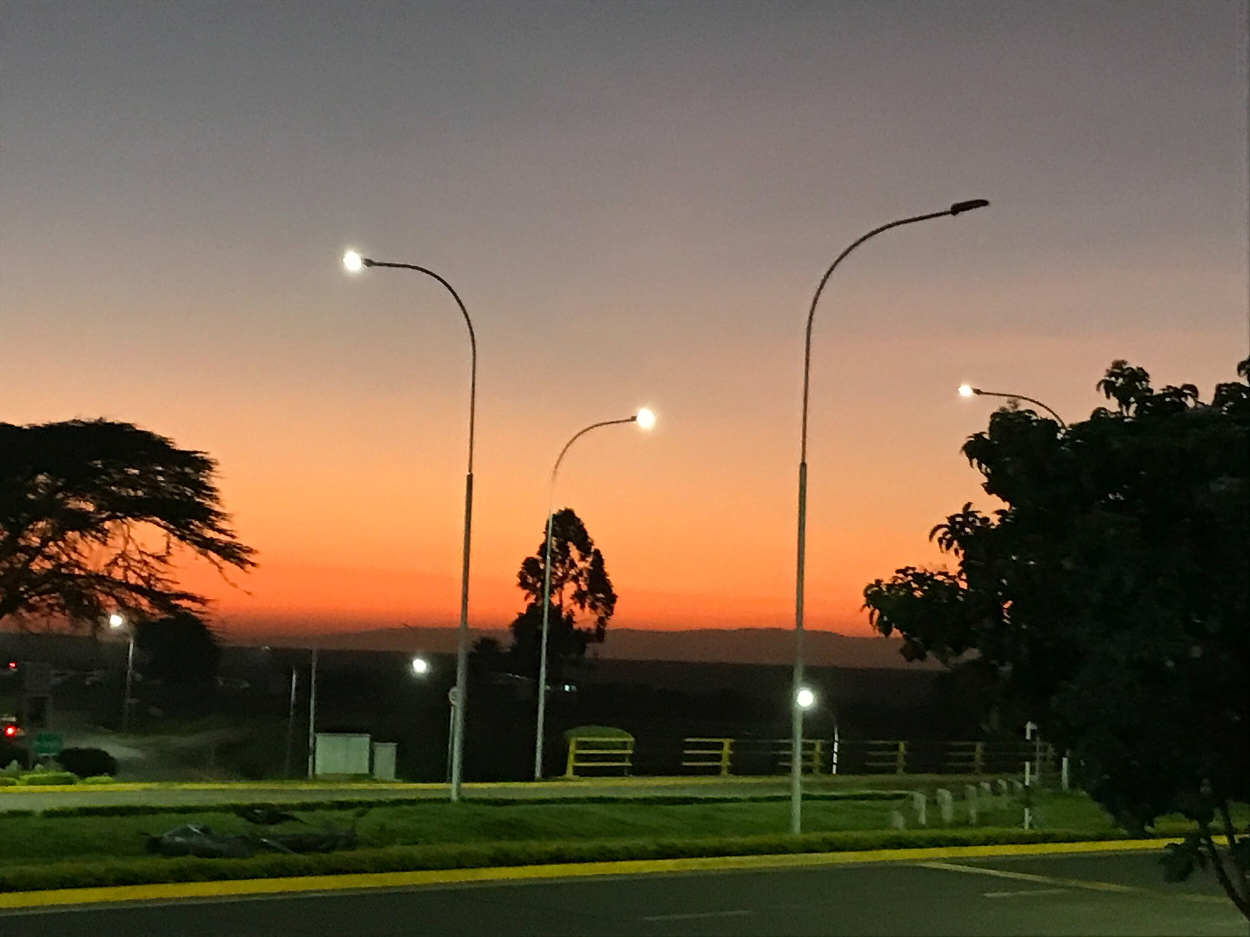 The 6 a.m. Nairobi sunrise