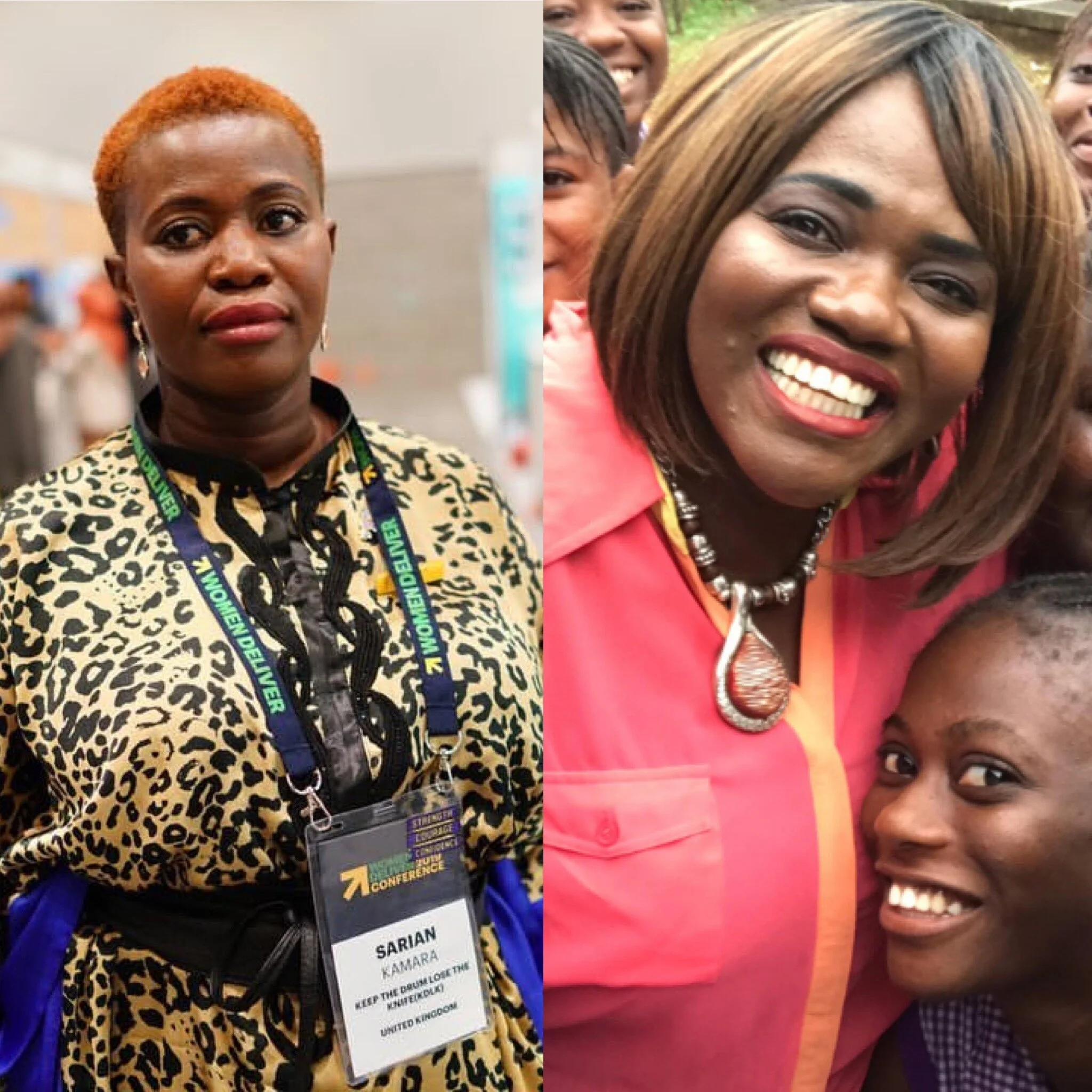 Sarian and Alima, Two Women from Sierra Leone Everyone Must Know #16Days