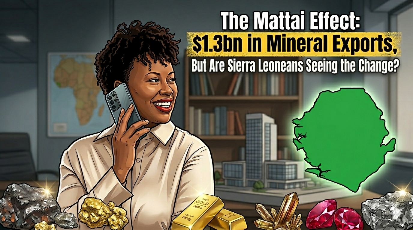 The Mattai Effect: $1.3bn in Mineral Exports, But Are Sierra Leoneans Seeing the Change?