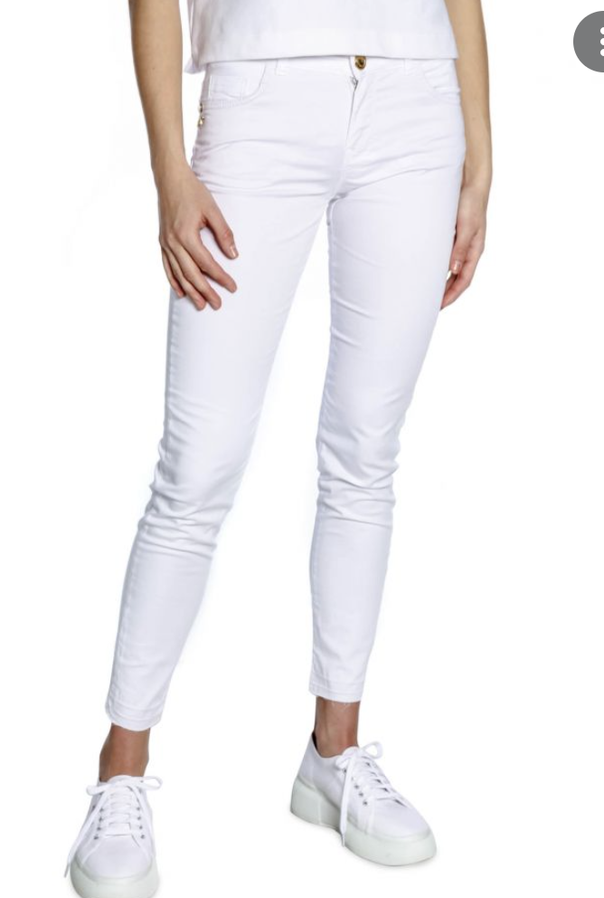 Mos Mosh Sumner Decor white jeans 