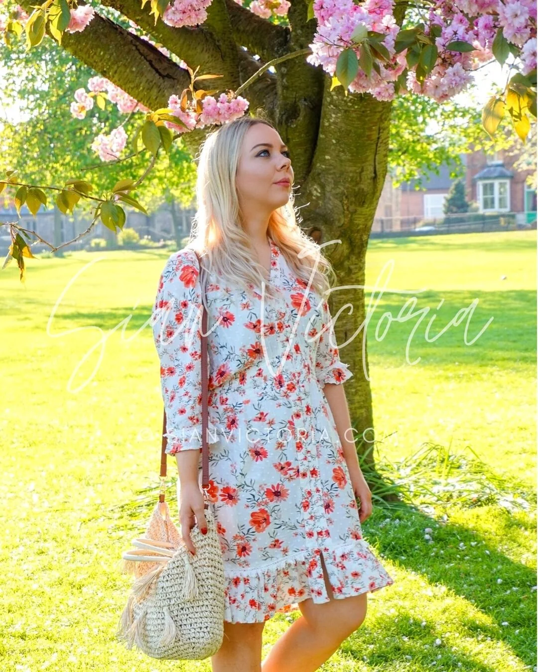 Outfit: Floral Print Summer Dress 
