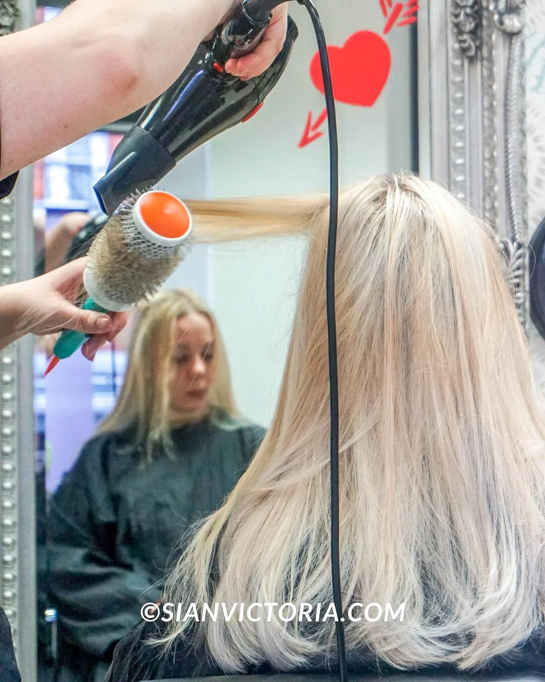 Bad Apple Hair Before & After Bleach Balayage & Highlights — Sian