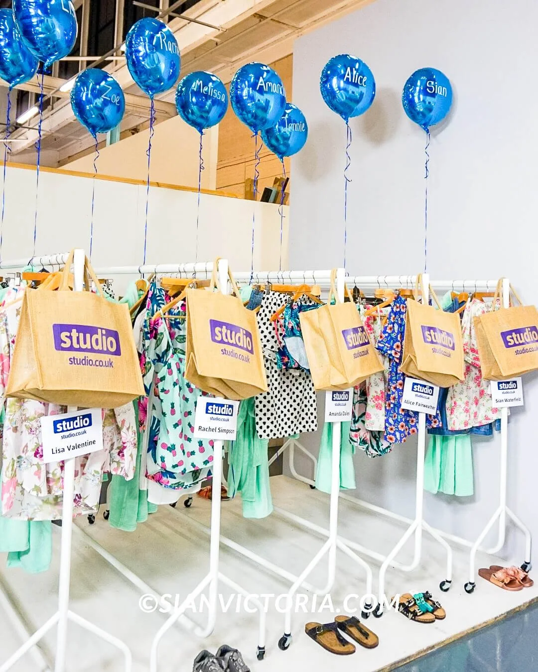 Behind the Scenes at Studio Trends & Photoshoots — Sian Victoria.