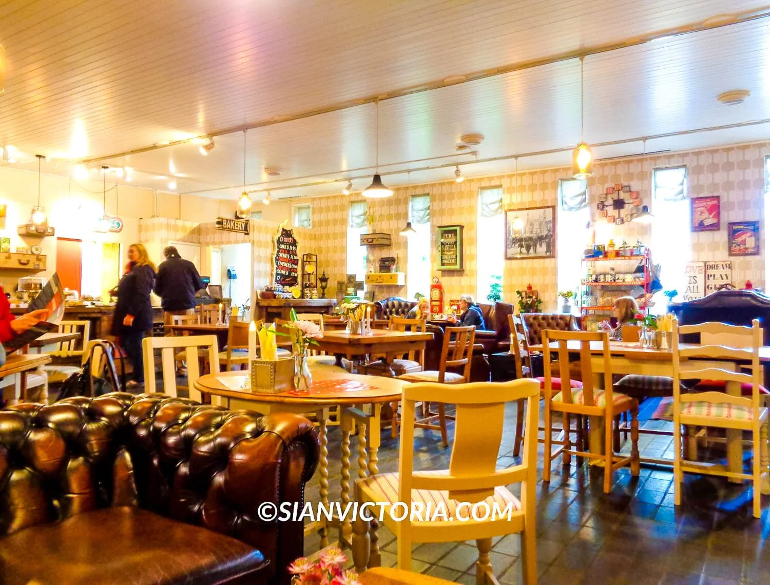 Rising Cafe Coventry Cathedral Vintage Tea Room — Sian Victoria.