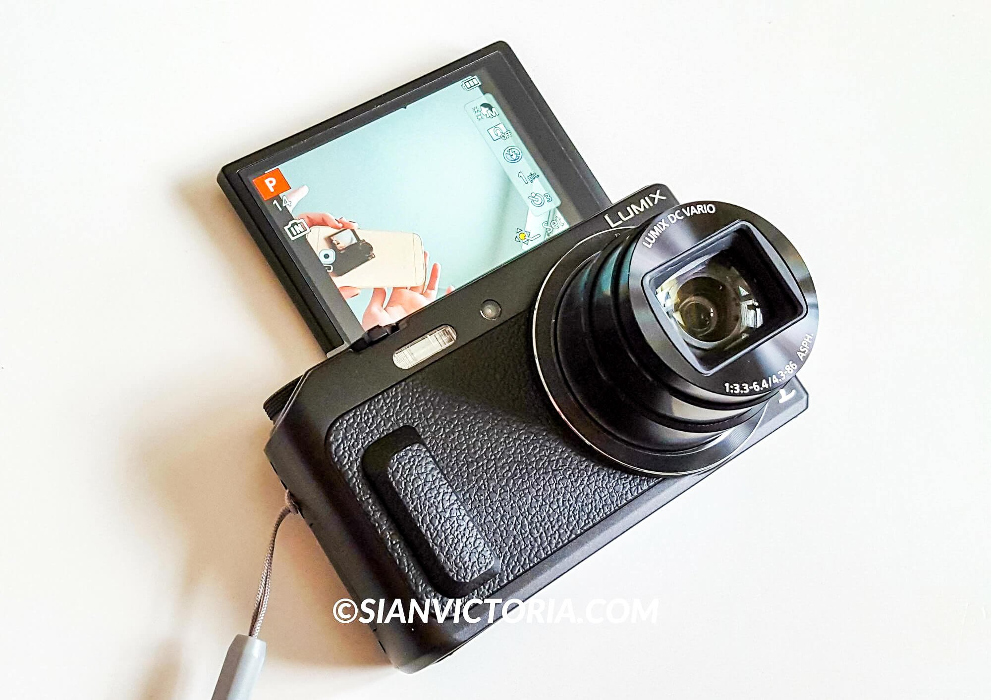 Hou op Contract kussen Best Cheap Vlog & Selfie Camera - Panasonic Lumix TZ57 — Sian Victoria.