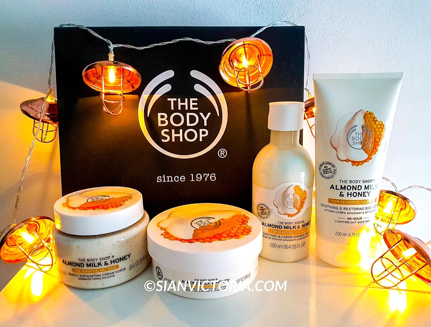 Almond Milk & Honey Bodycare Review The Body Shop — Sian Victoria.