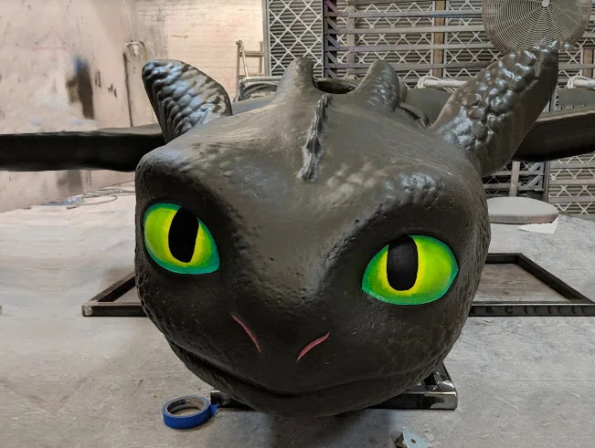 HOW TO TRAIN YOUR DRAGON RIDE