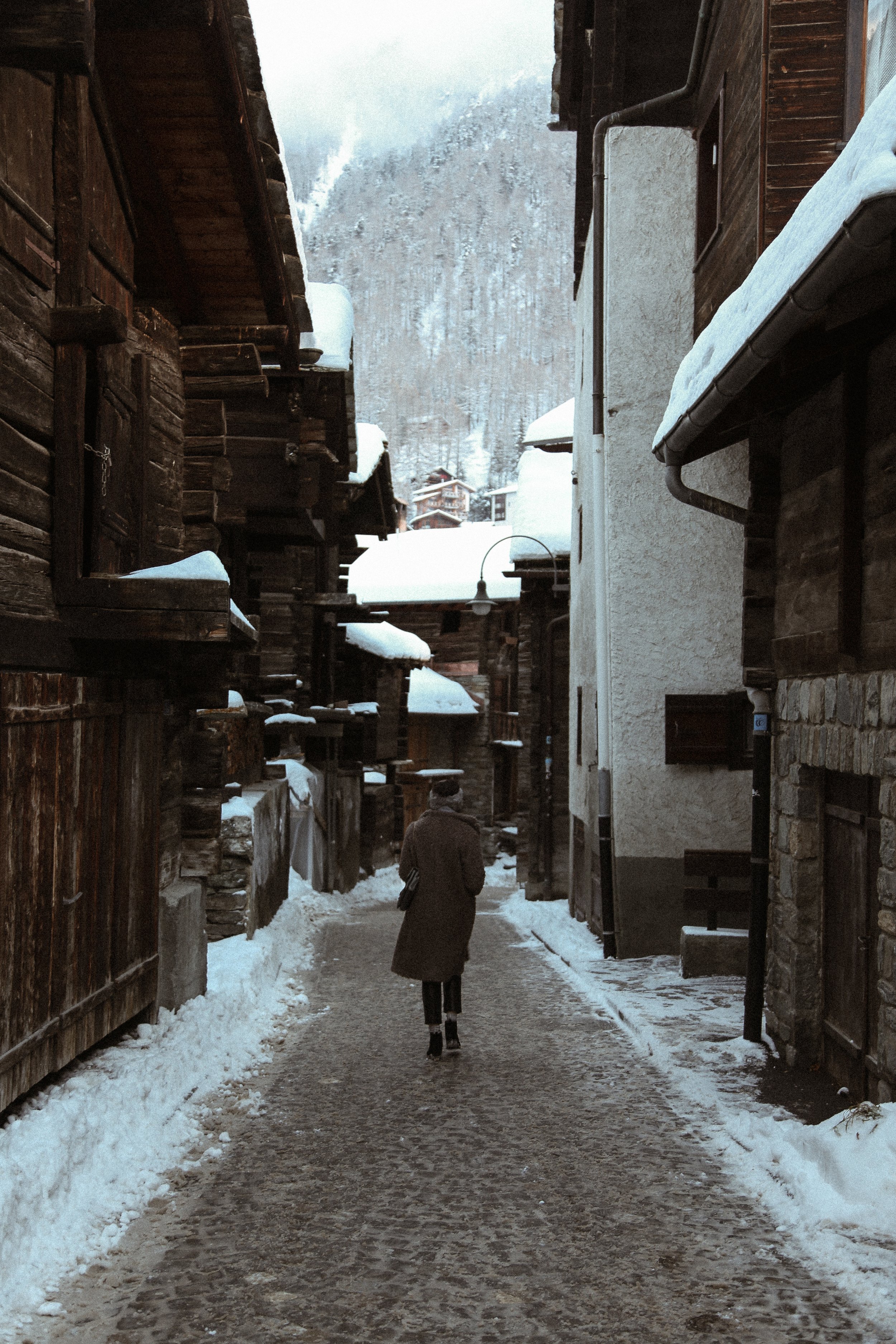 exploring Zermatt in winter