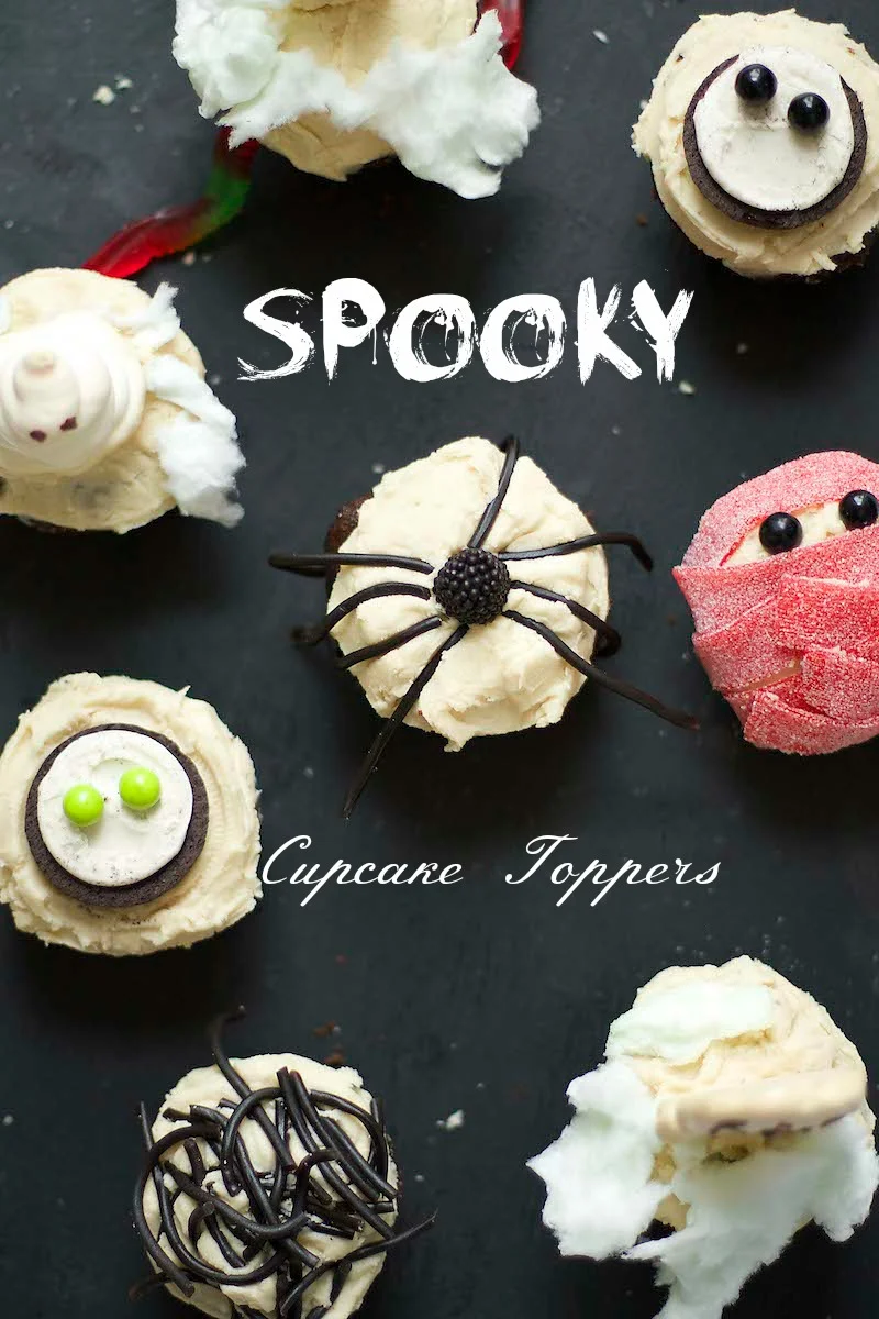 Spooky Halloween Cupcake Toppers — Runway Chef
