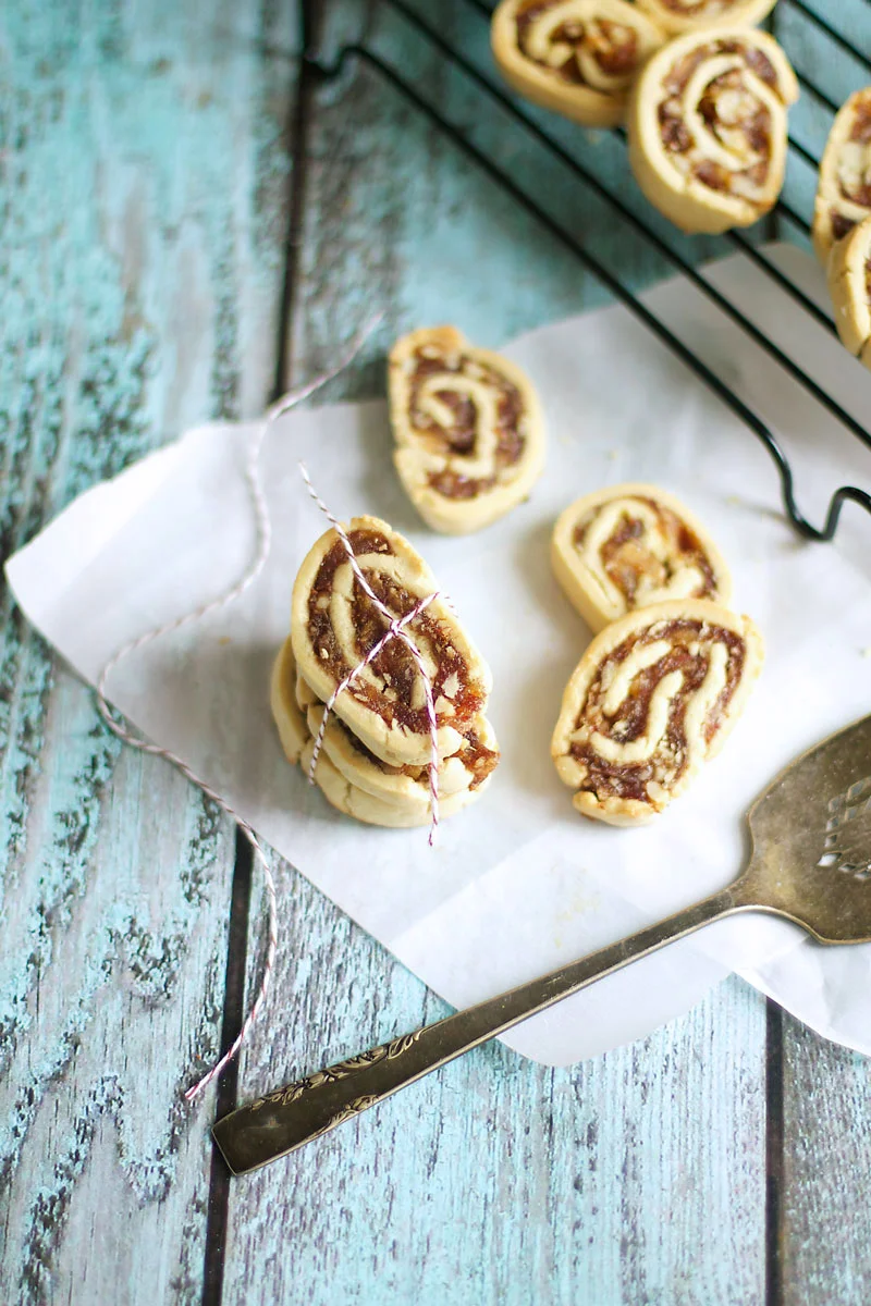Date Pinwheel Cookies — Runway Chef