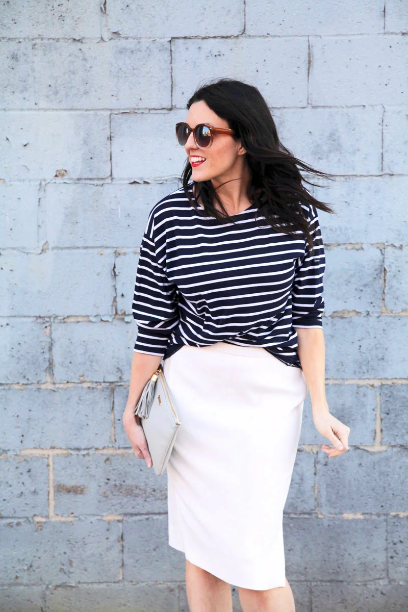 J.Crew-white-skirt-and-Armor-Lux-Striped-Shirt-8.jpg