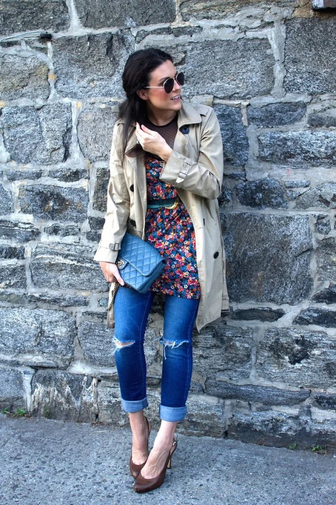 navy blue dress for baby girl How to Style a Denim Dress for Winter Like a Fashion Pro