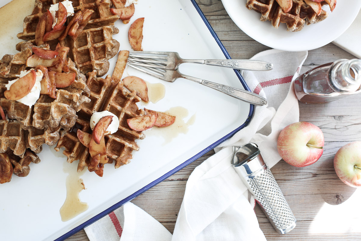 spiced waffles with bourbon syrup3.jpg
