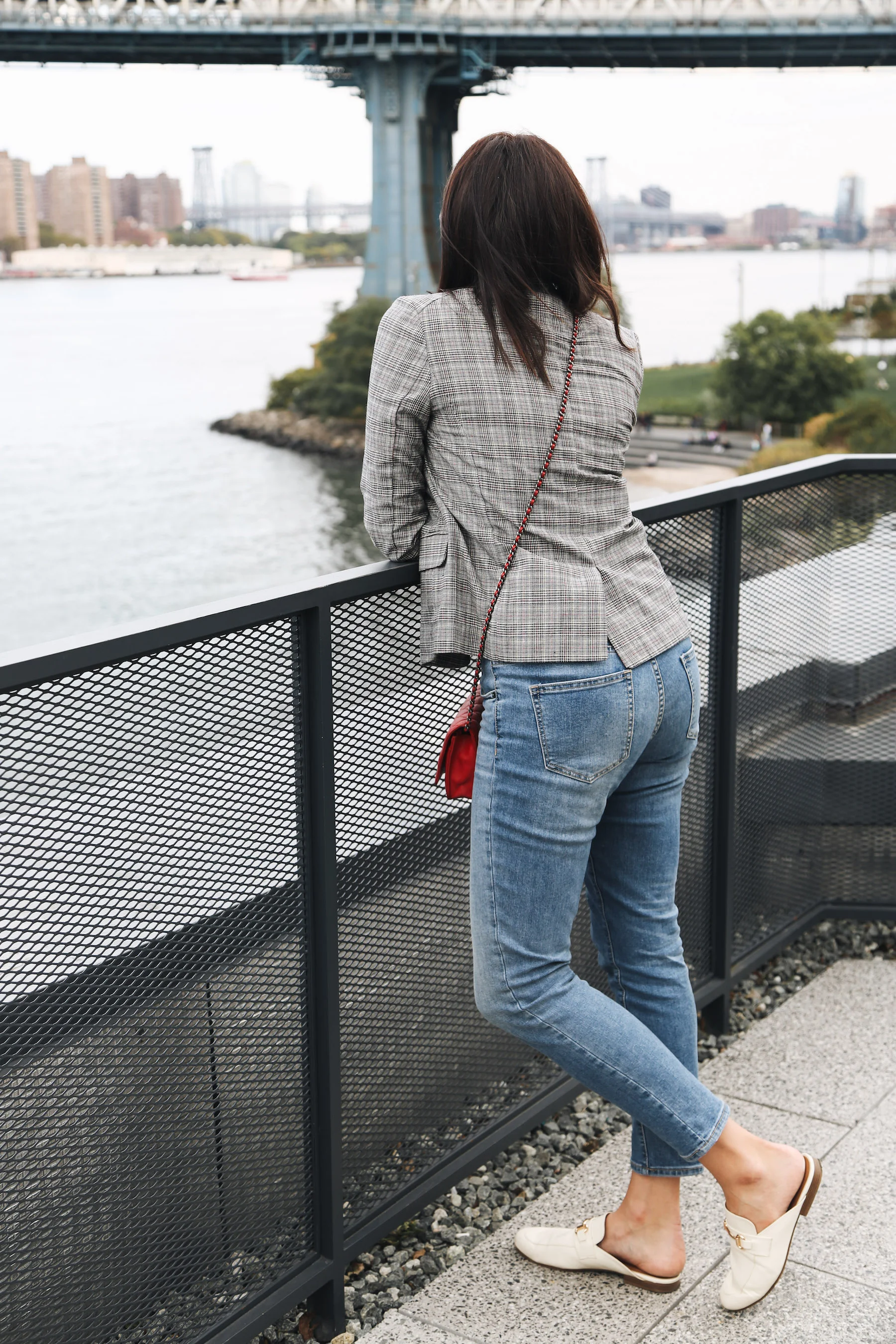 plaid blazer for fall in nyc1.jpg