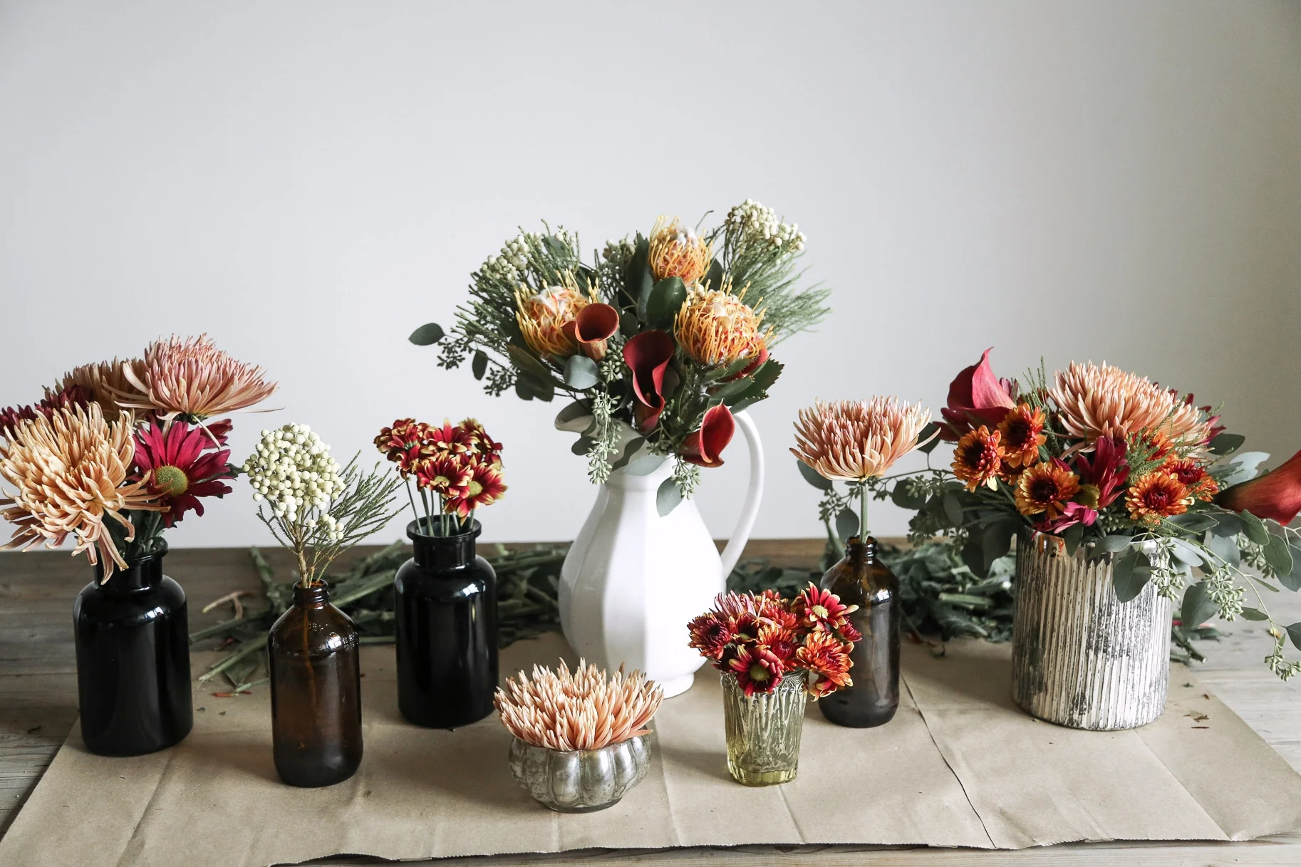 Fall Flower Arrangements