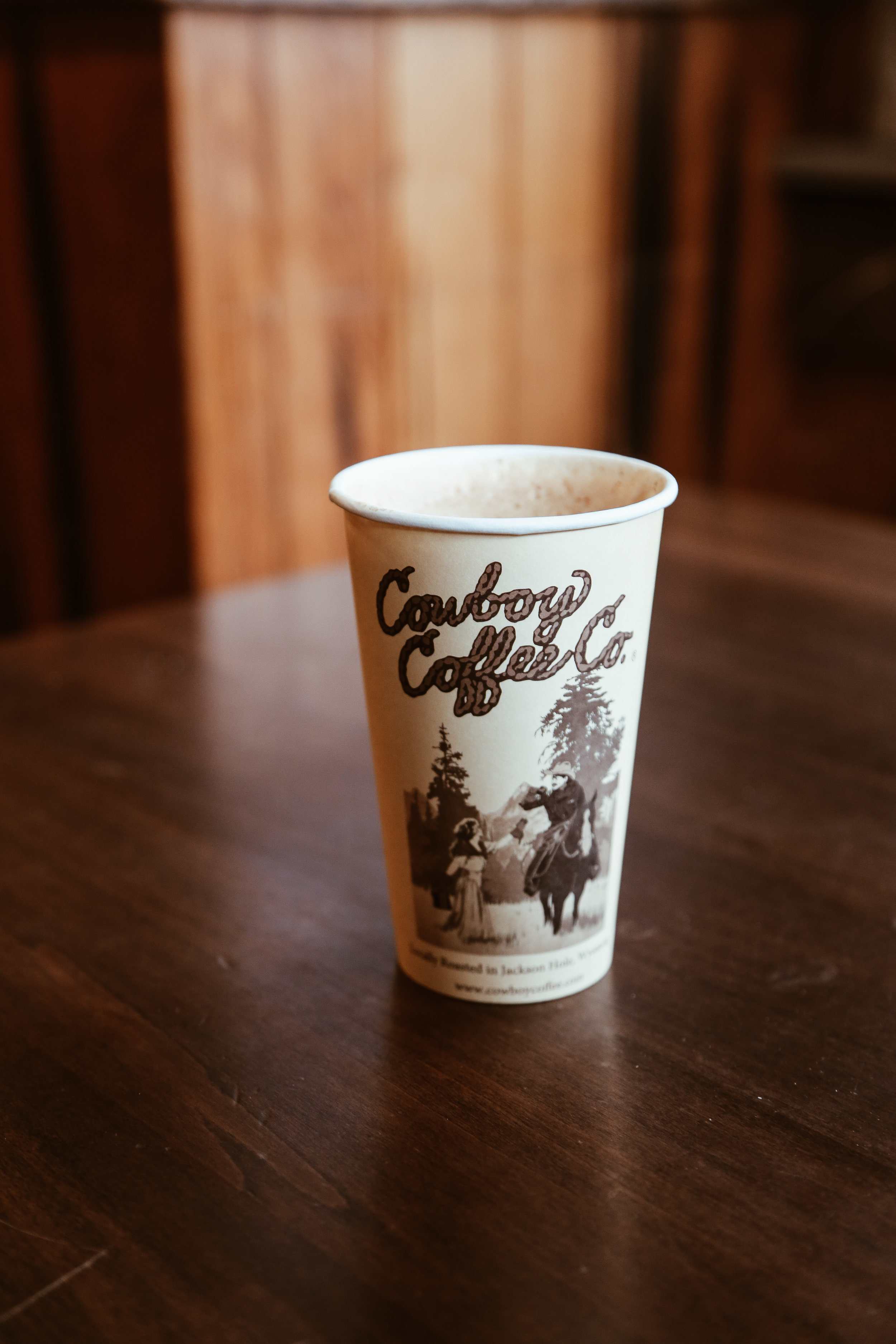 The Honey Badger Latte at Cowboy Coffee