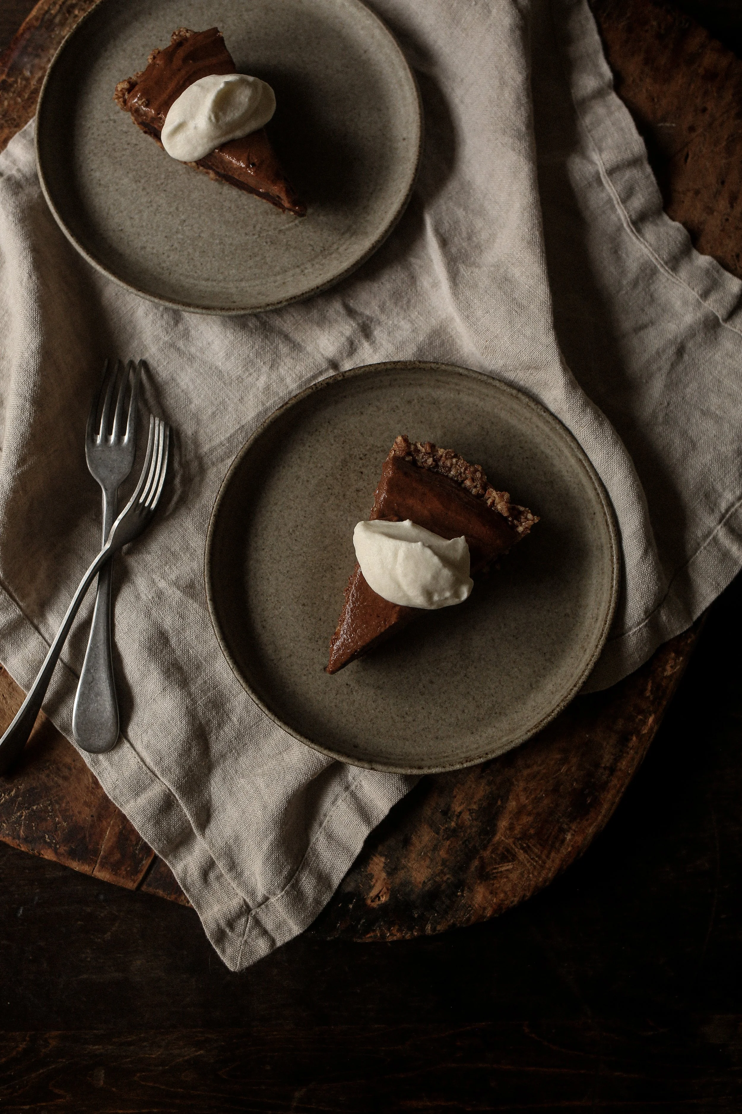 Chocolate Pecan Torte