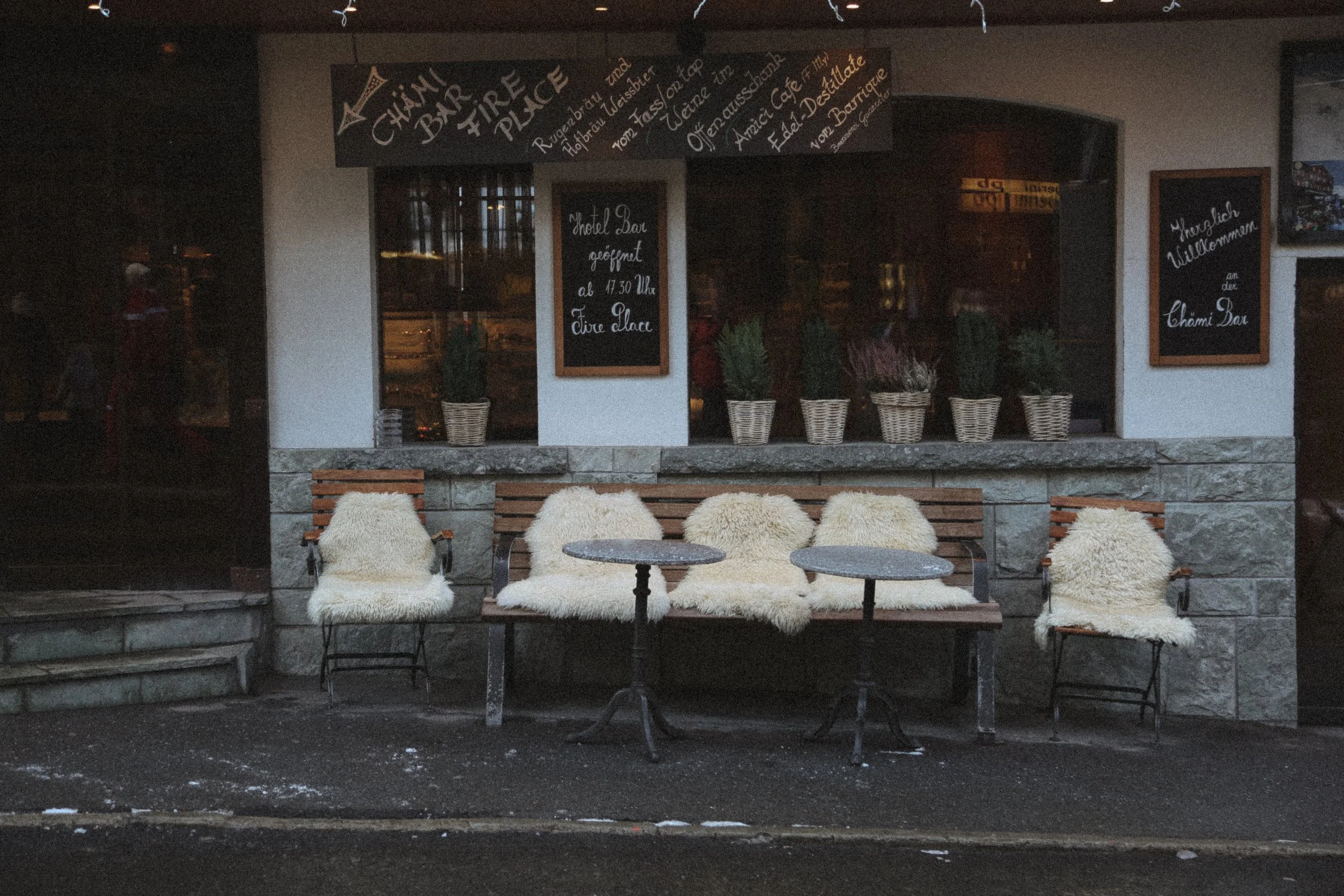 cozy bar in Zermatt