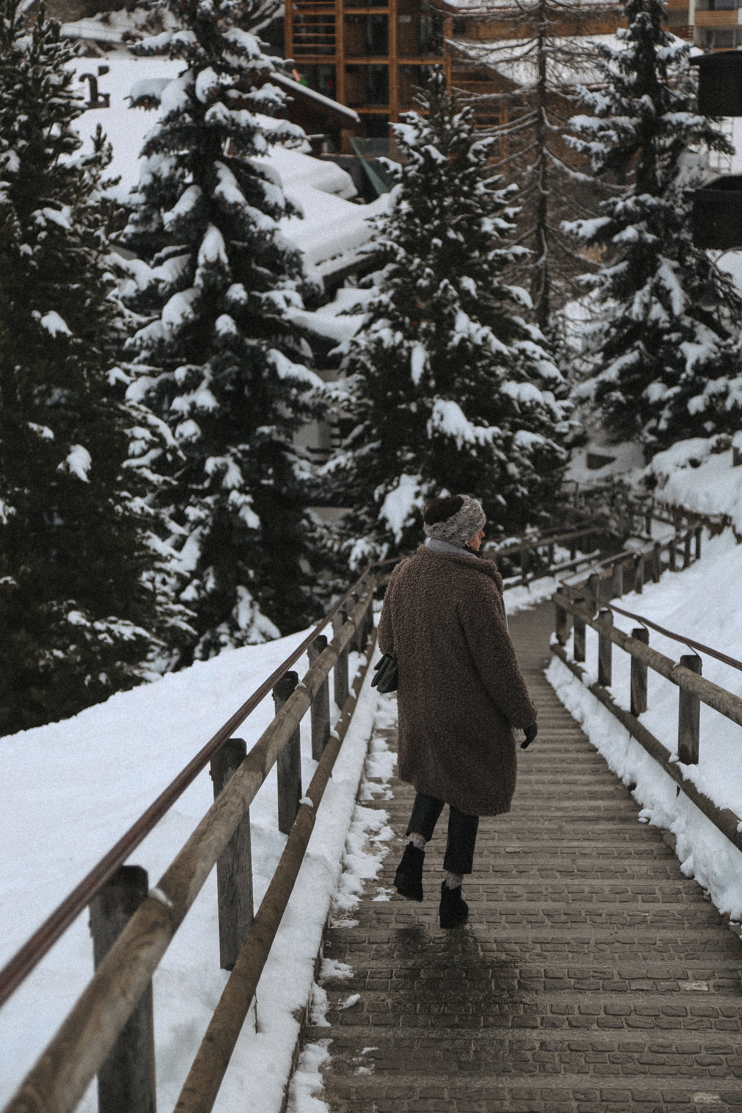woman exploring Zermatt