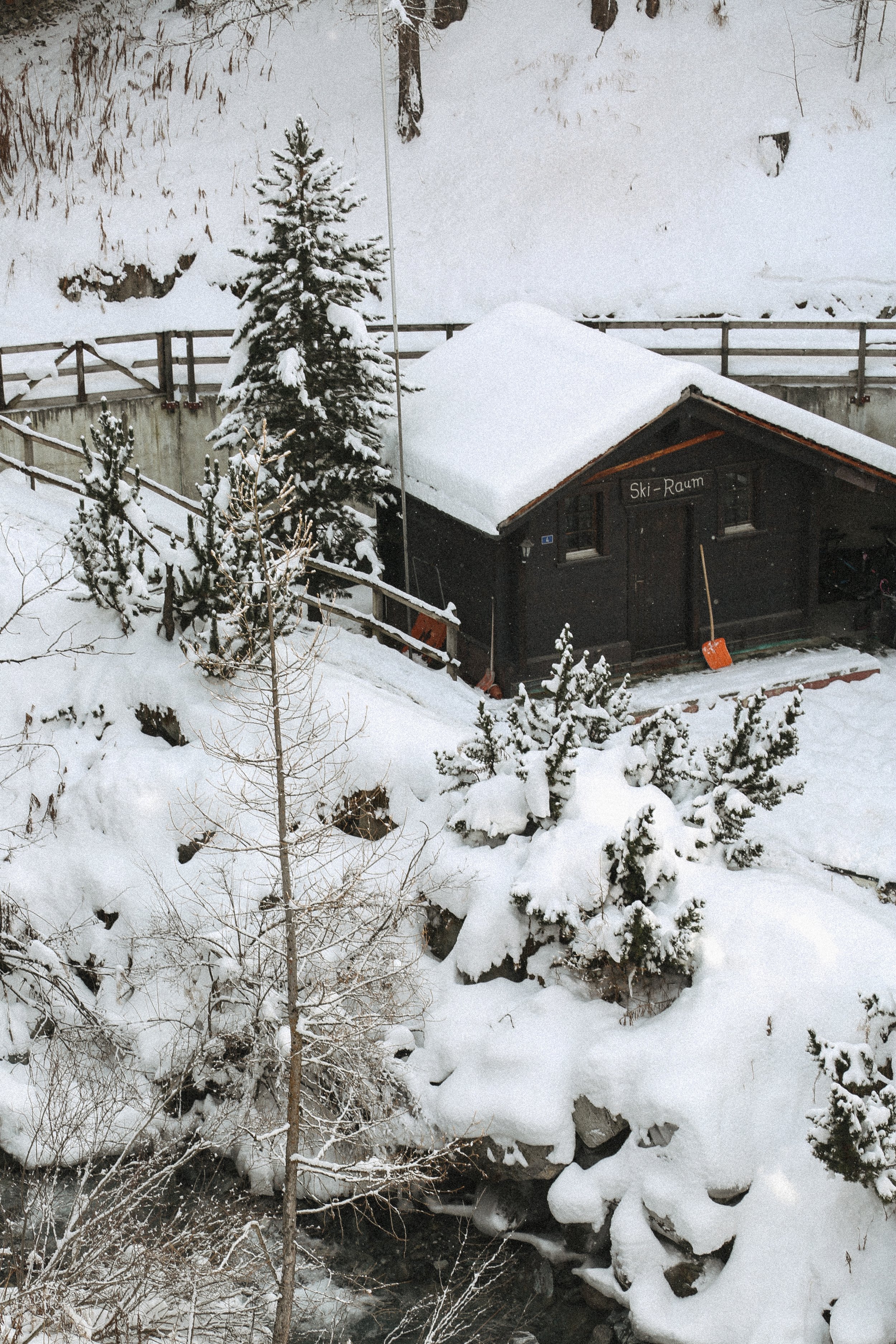 ski hut in Zermatt, Switzerland