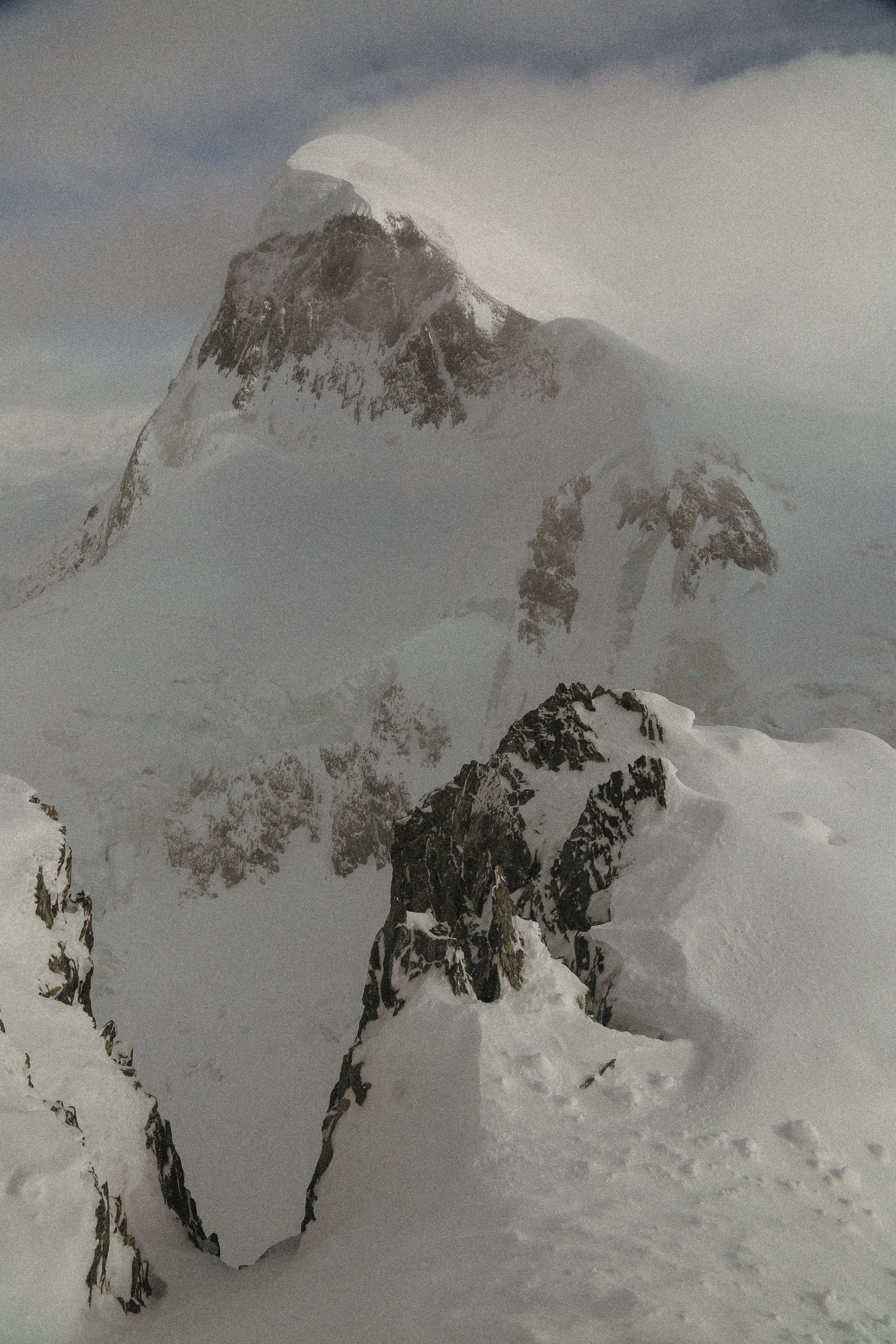 snow covered Swiss alps