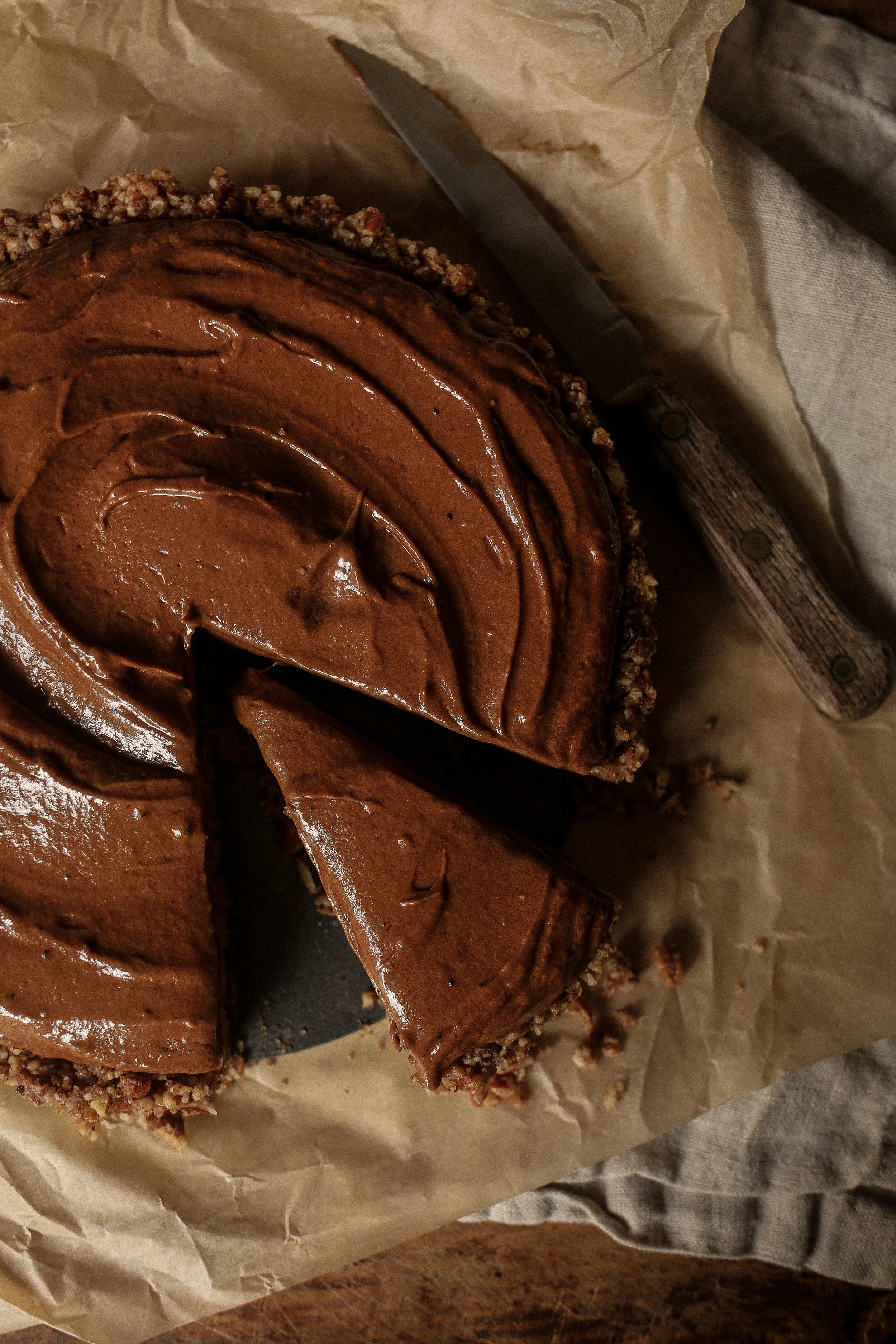chocolate pecan torte