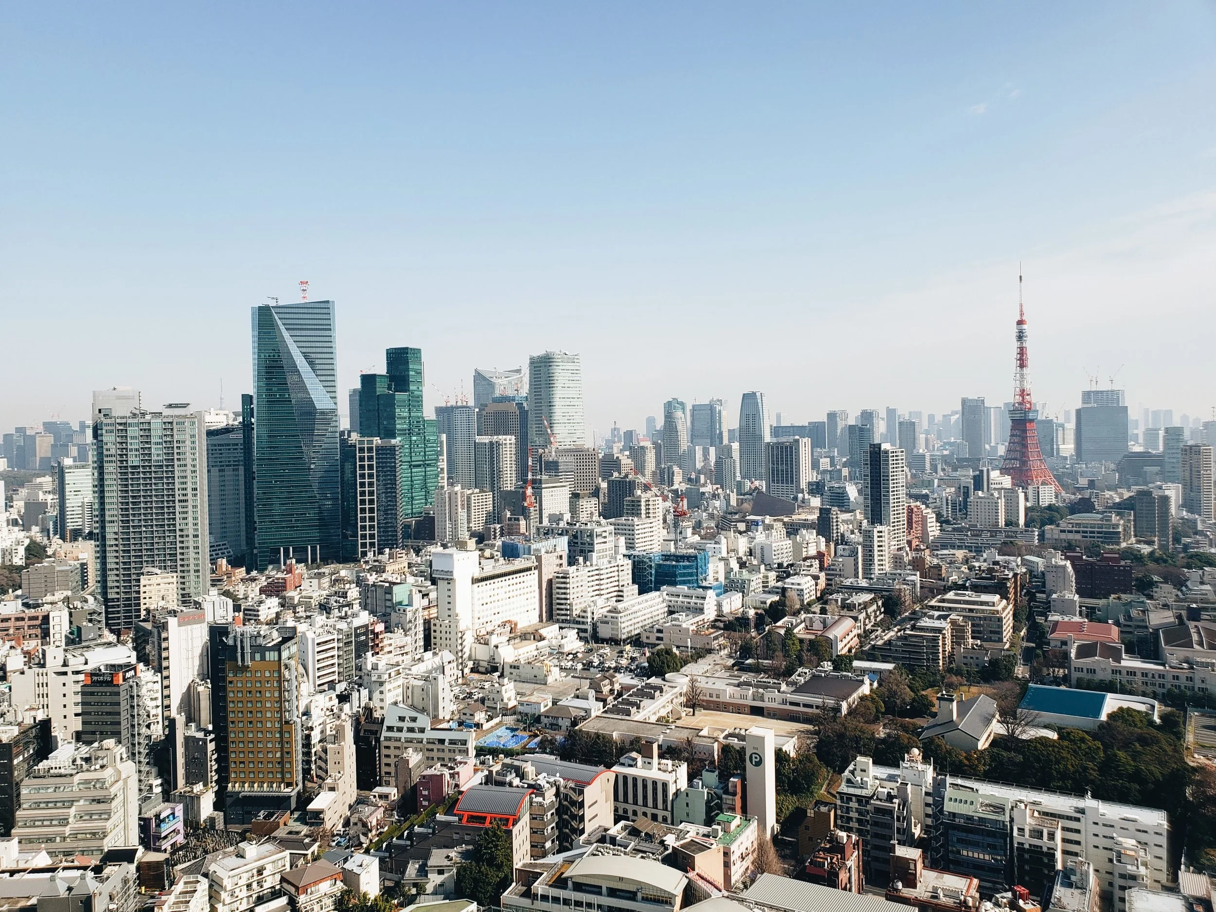 Views from Mori Tower in Roppongi Hills