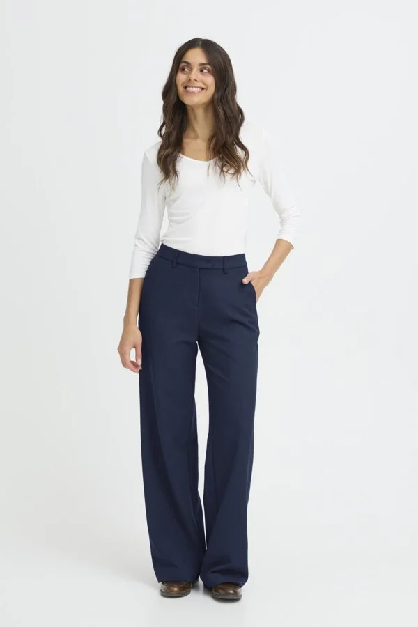 Fransa Abigail Pant Navy