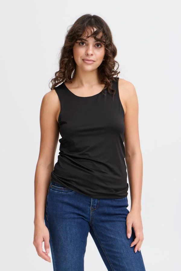 Fransa Ara Top Black
