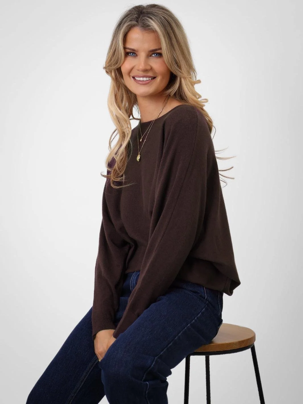 Kate & Pippa Milano Sweater Brown