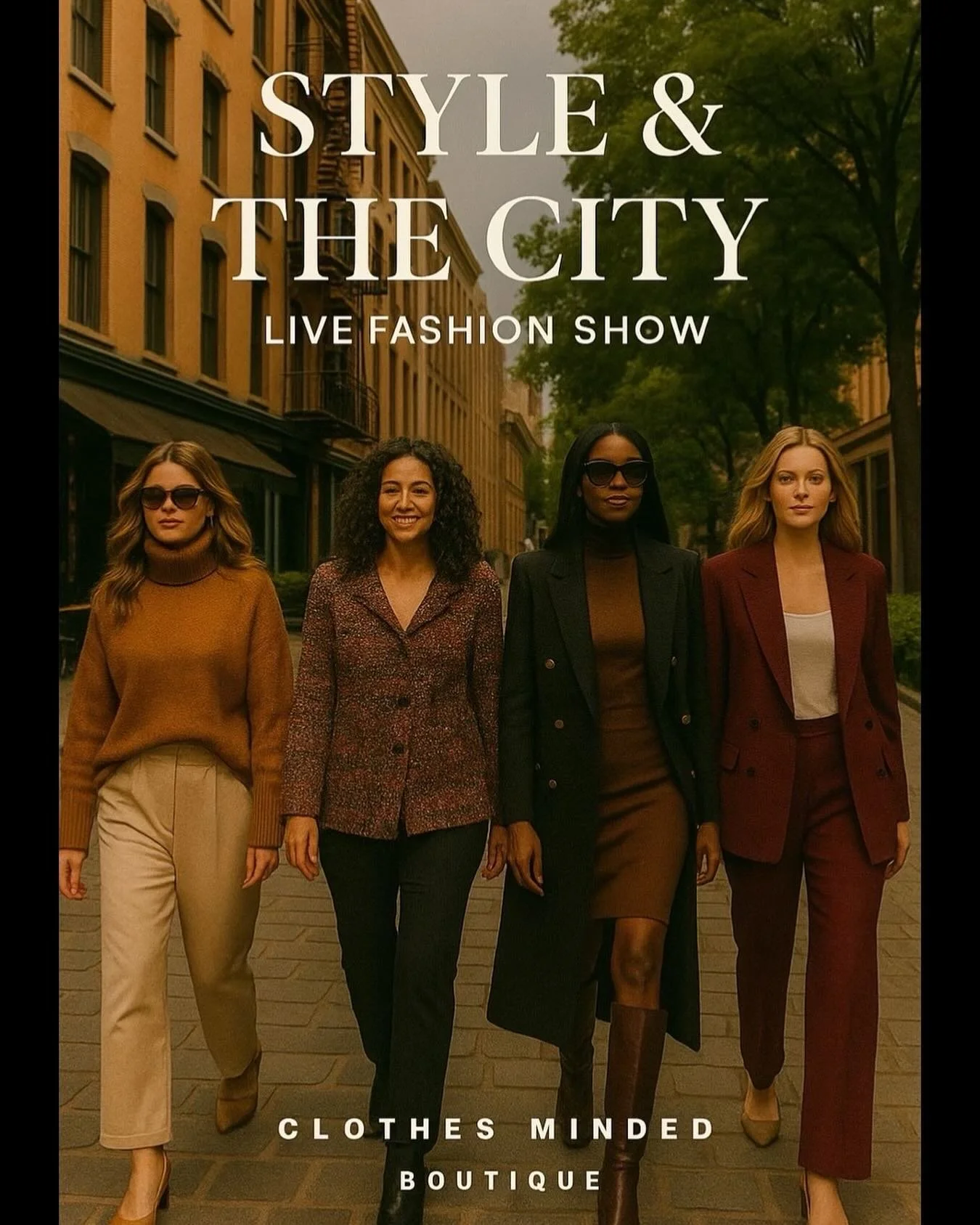 ✨ Never been to Clothes Minded before? This is your perfect chance! ✨
Join us for our Styled &amp; The City Live Fashion Show - a fun, high-energy night of local fashion, style inspo, and community vibes! 💃
📅 Thursday, October 9th 🕡 Doors open at 
