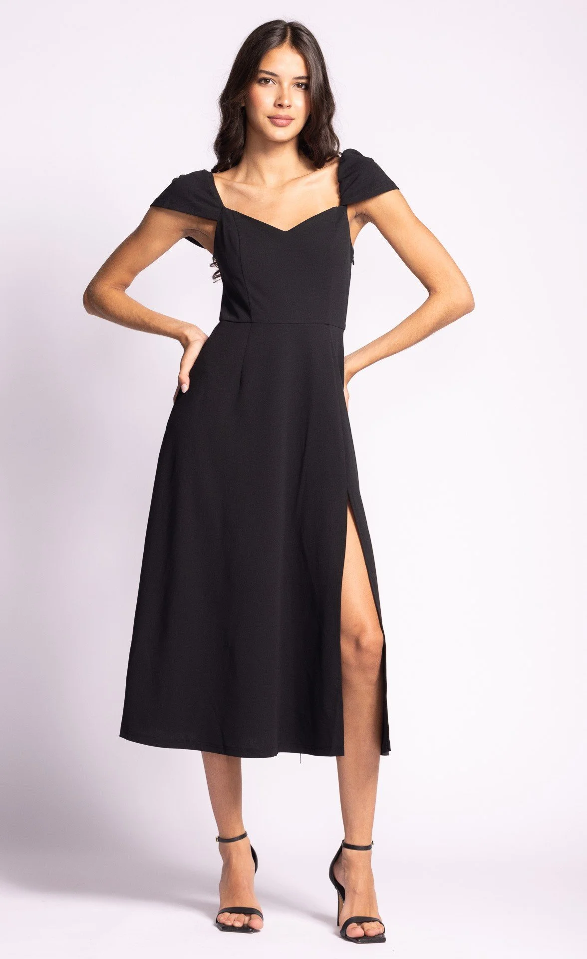 Late Drew Dress Black