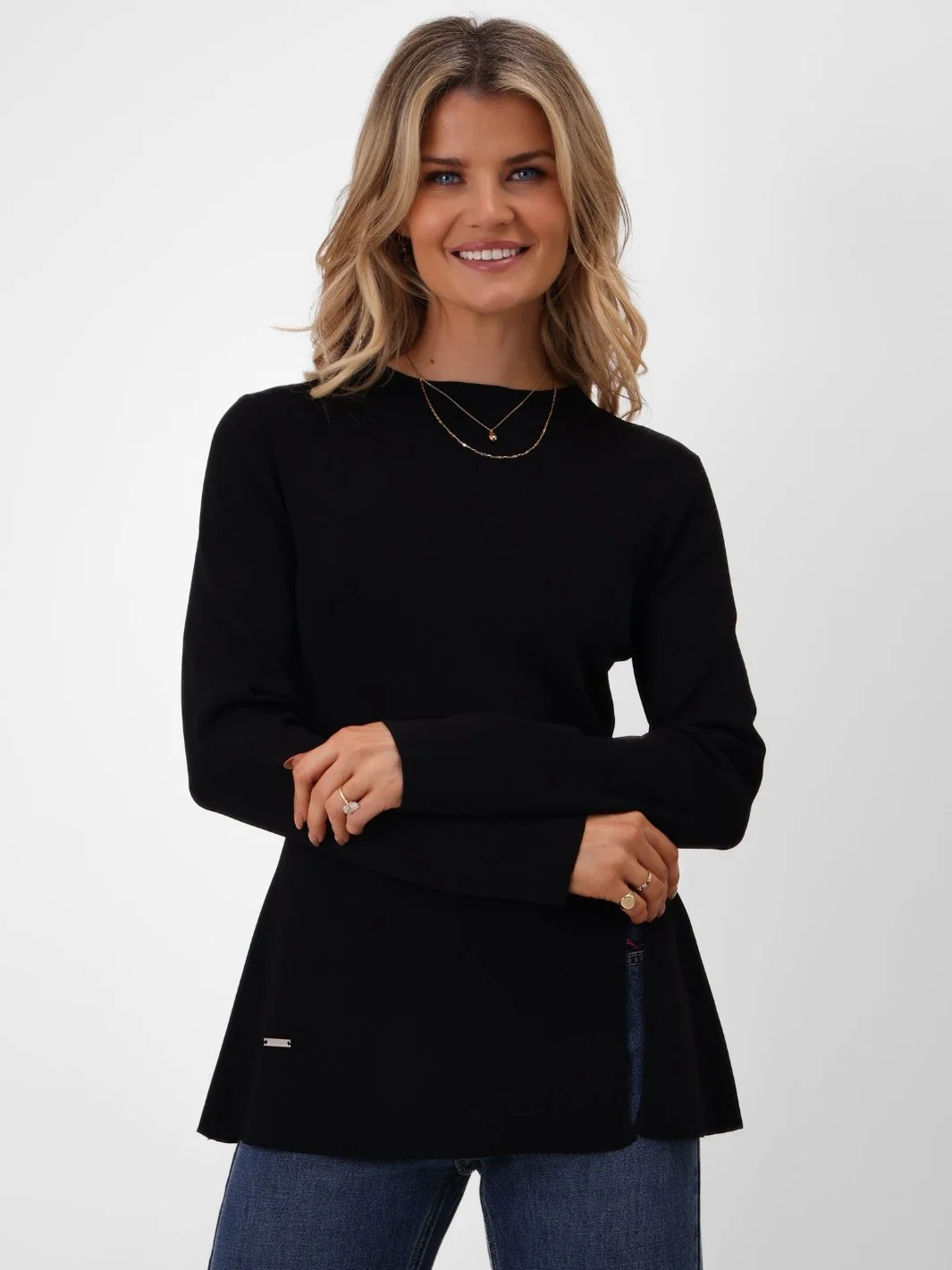 Kate & Pippa Margot Top Black