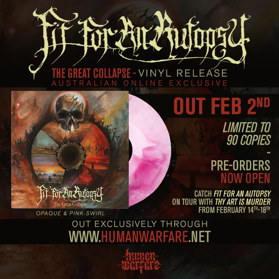 Fit For An Autopsy - The Great Collapse — Human Warfare