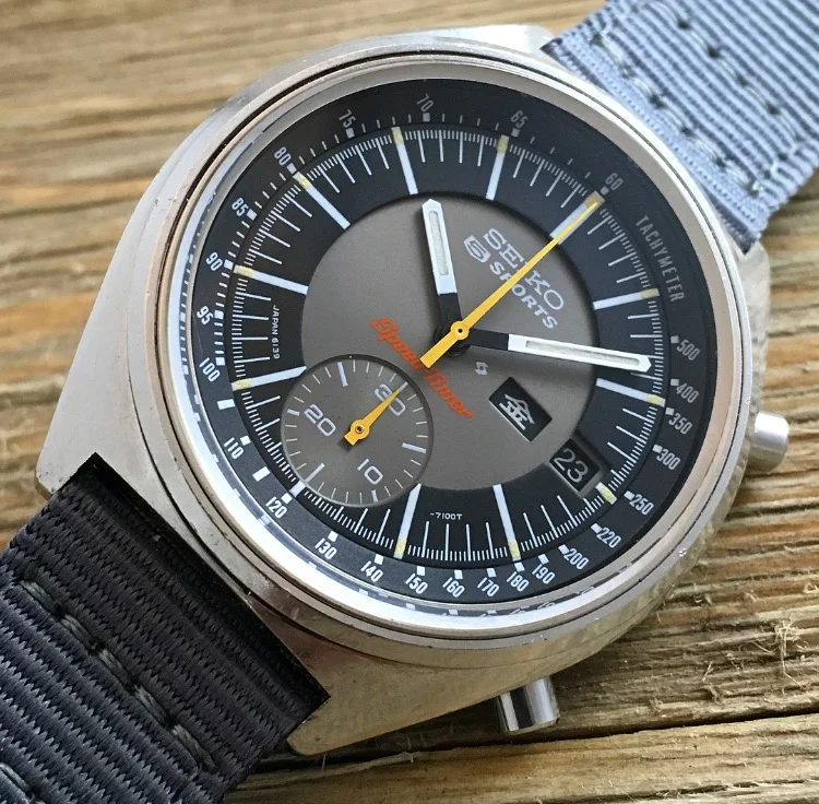 1972 JDM Seiko 6139-7050 "Speed Timer