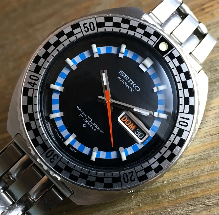 1970 Seiko 6106-8227 "Rally" 70m Sport Diver